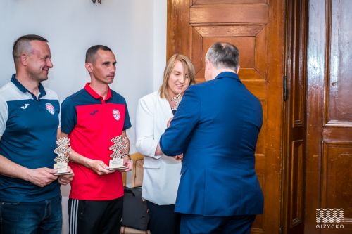 Nagrody Burmistrza w dziedzinie SPORTU_15 maja 2023 r. | gizycko.pl/ Fotografia Tomasz Karolski